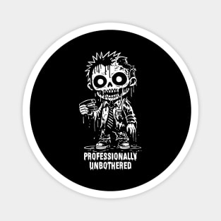 PROFESSIONALLY UNBOTHERED Magnet